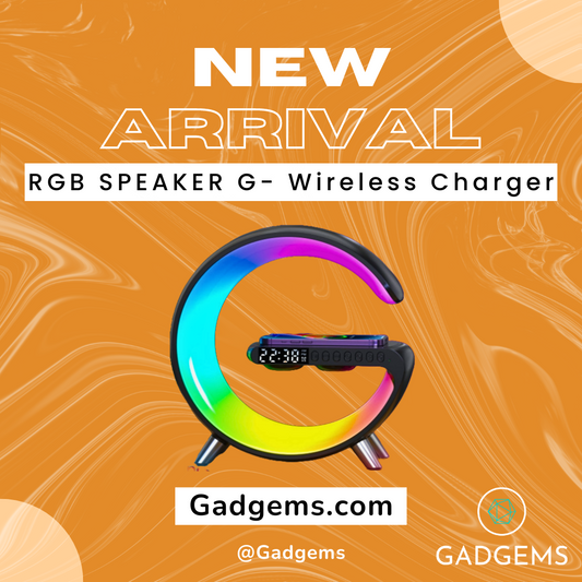 RGB speaker G - wireless charger
