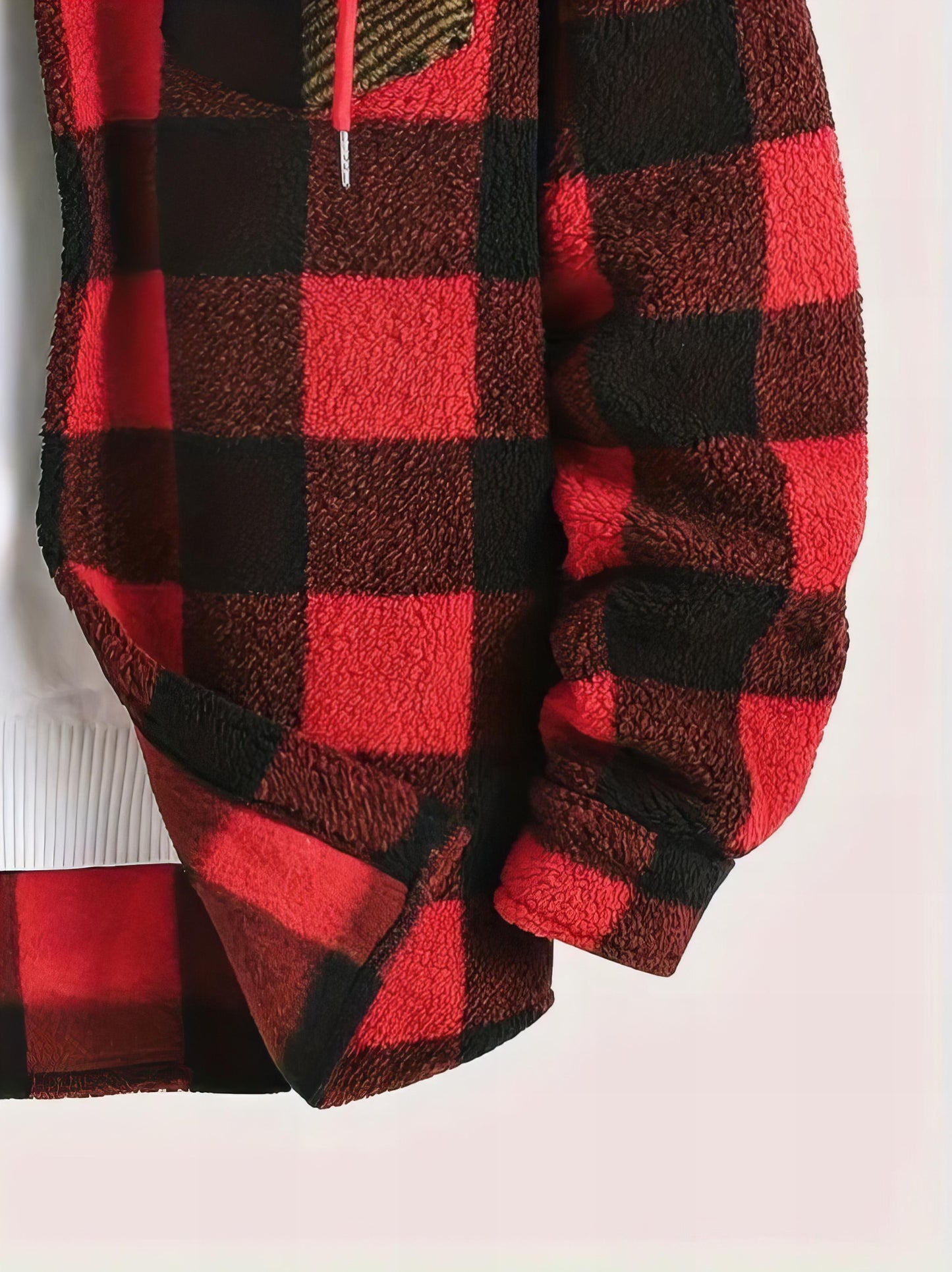 Men's Hooded brownie/red edition