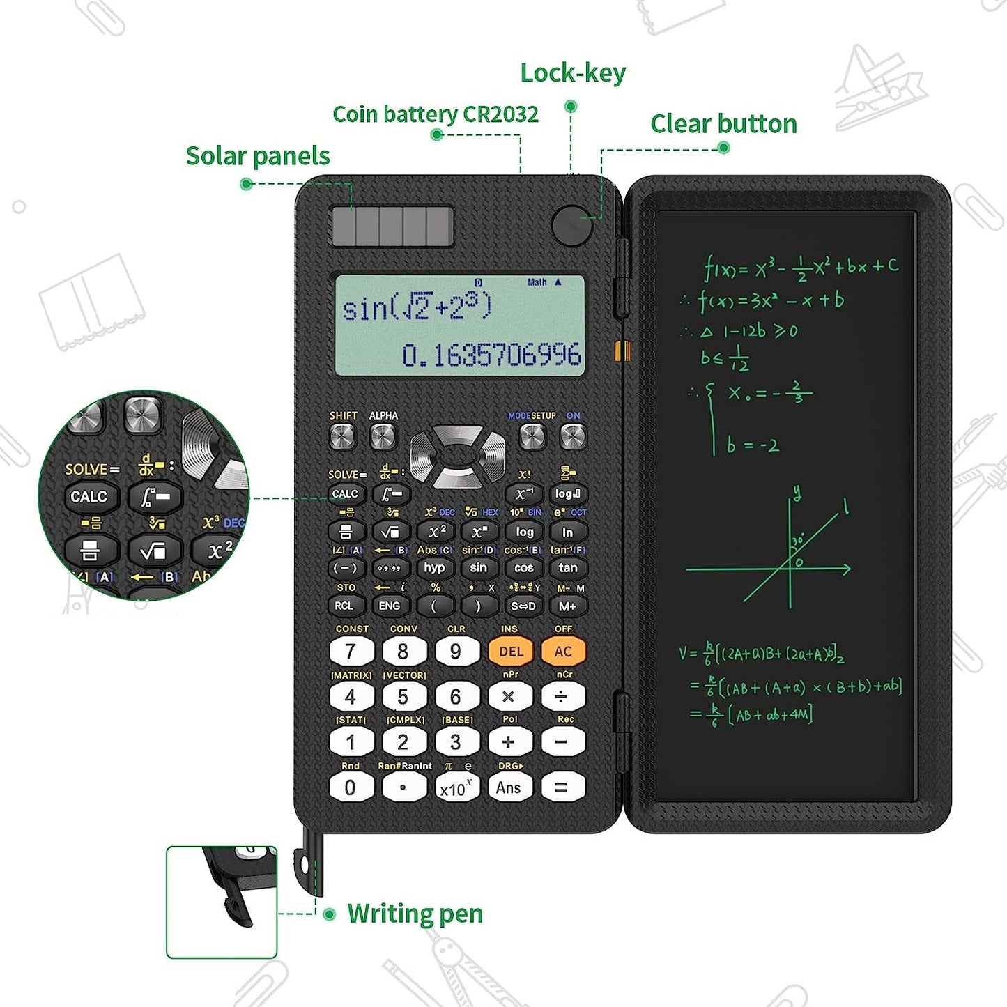 Scientific Calculator with Notepad