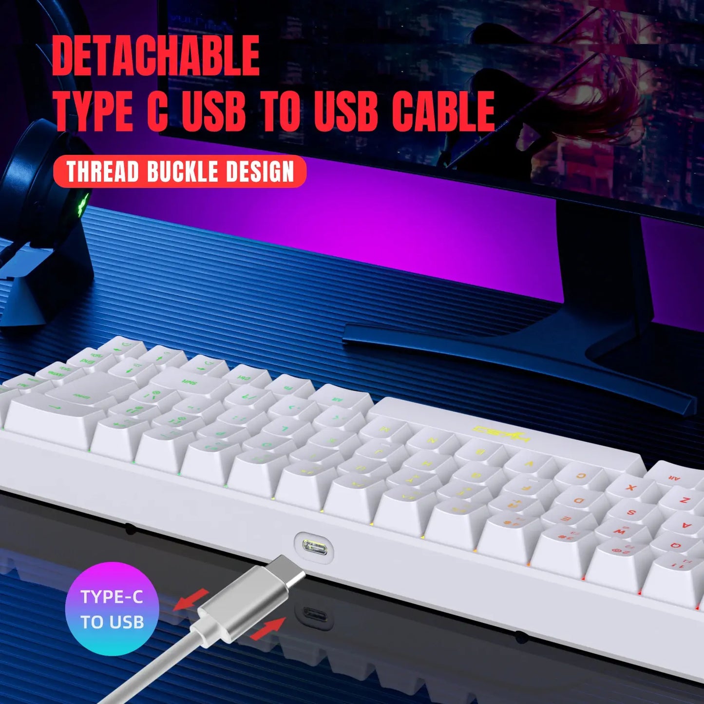 RGB V200 Gaming Keyboard