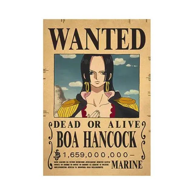 One piece Poster WANTED