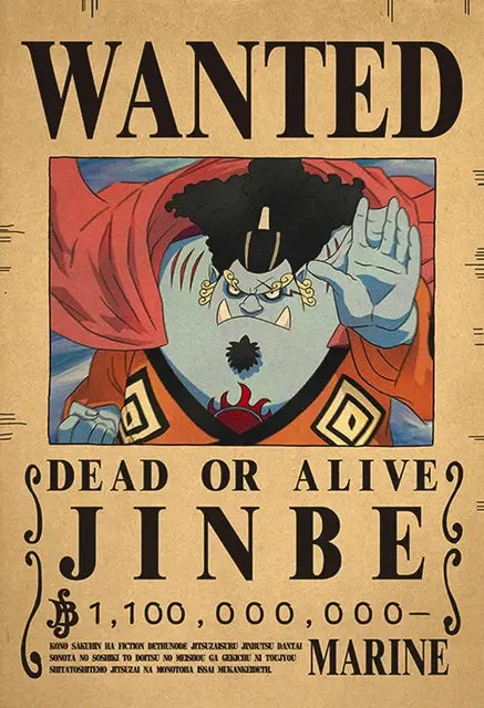 One piece Poster WANTED