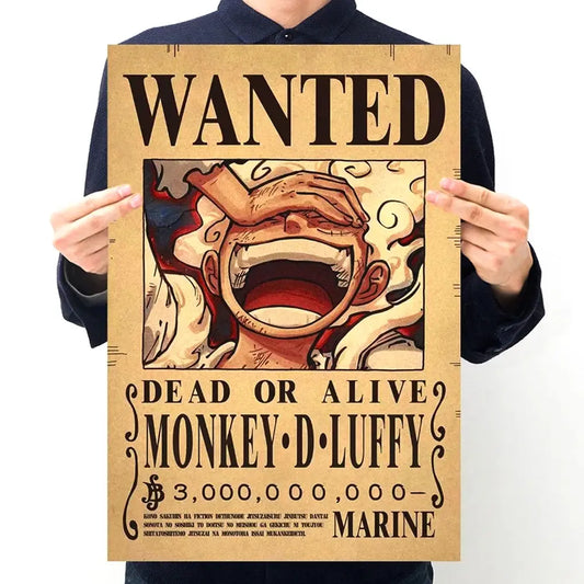 One piece Poster WANTED