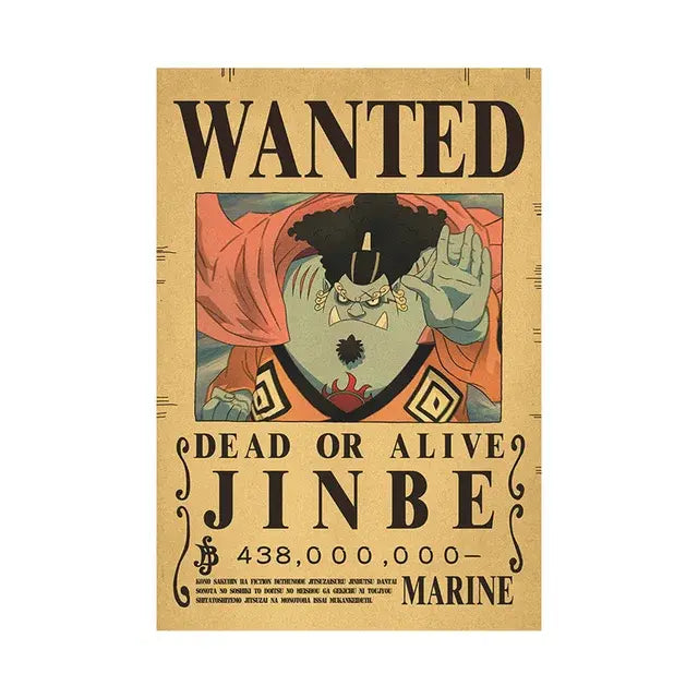 One piece Poster WANTED