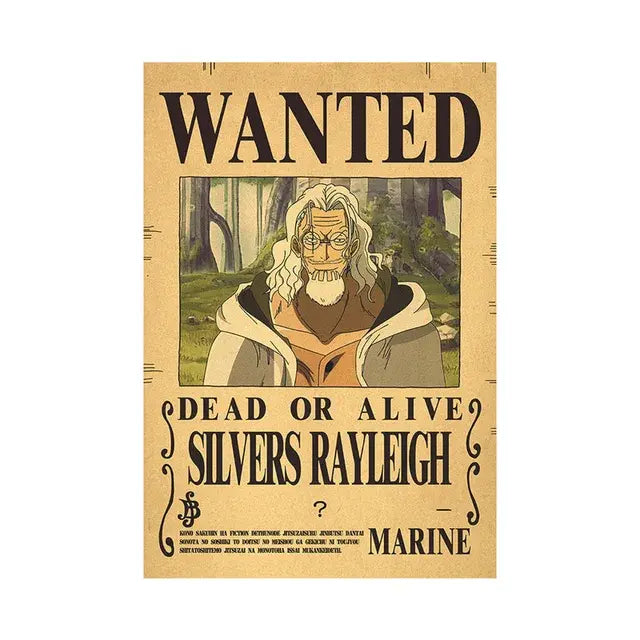 One piece Poster WANTED