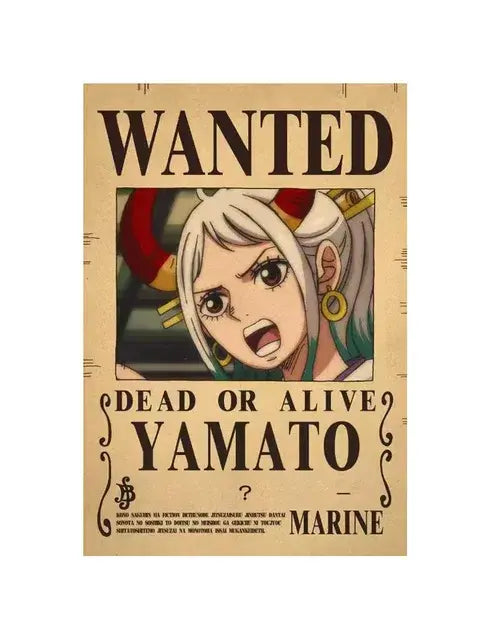 One piece Poster WANTED