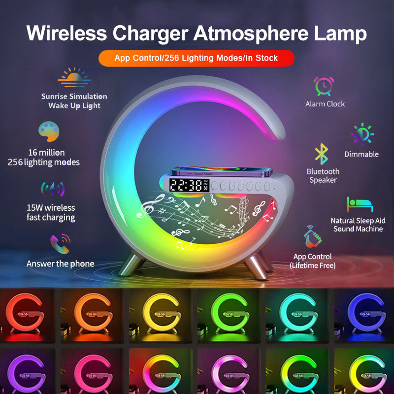 Altoparlante RGB G - caricabatterie wireless