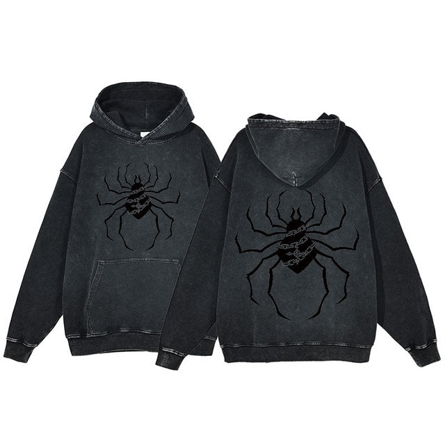 Spider Zipper Hoodies