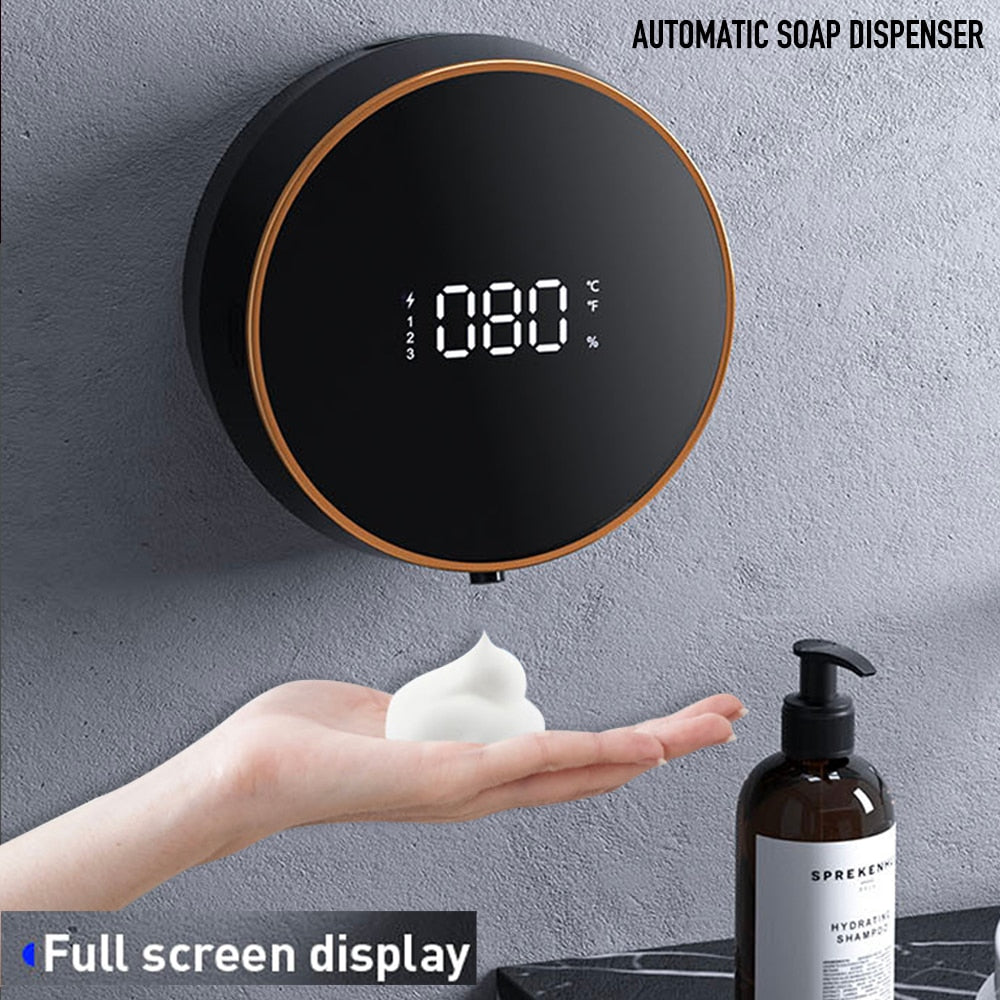 Dispenser di sapone in schiuma a LED